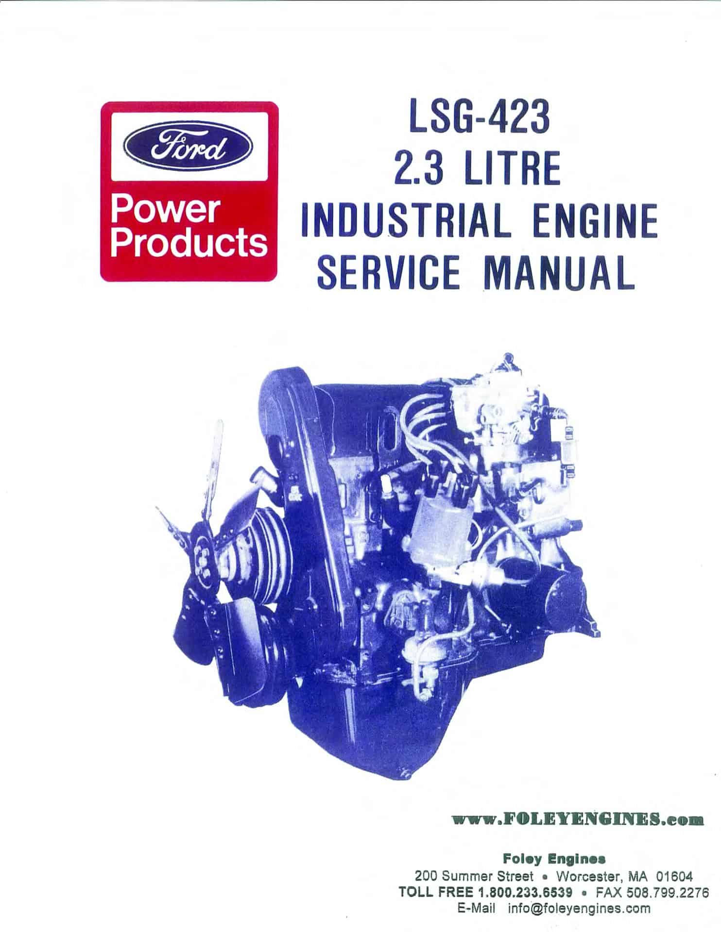 Ford LSG423 Service Manual