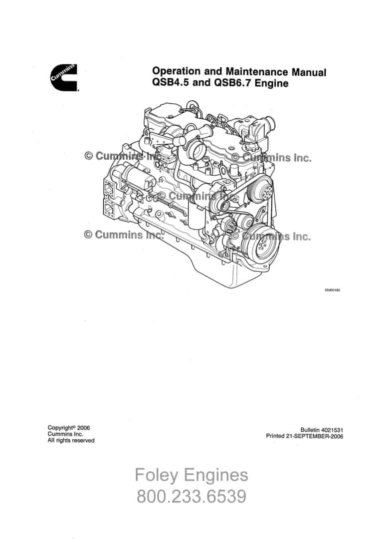 NEW Cummins B Series Engines - Rotary Pump Style | Foley Industrial Engines